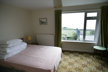 The ground floor double bedroom