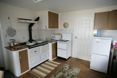 The ground floor kitchen with Aga